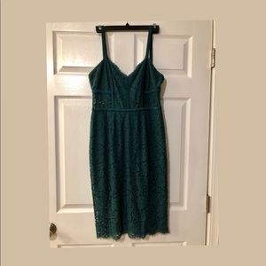 Green Lace Express Dress